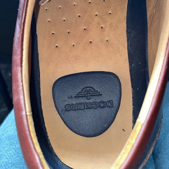 Dockers Men’s Shoes 9W Brown Leather Oxfords - Picture 8 of 8